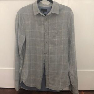 Vince Mens small long sleeve button down shirt, perfect condition